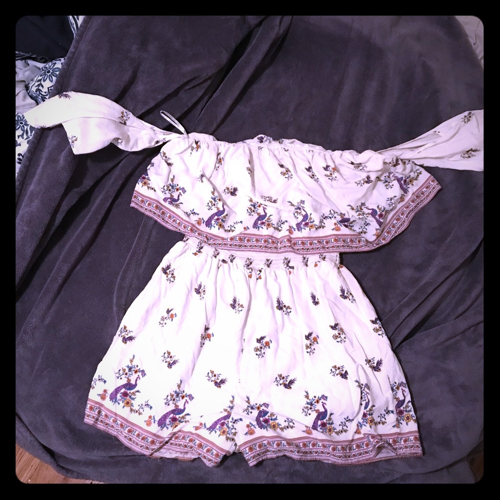 Forever 21+ Peacock romper